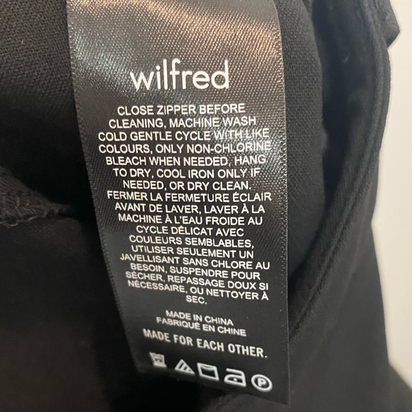 NWT Wilfred Aritzia high waist straight leg pants - Picture 9 of 9